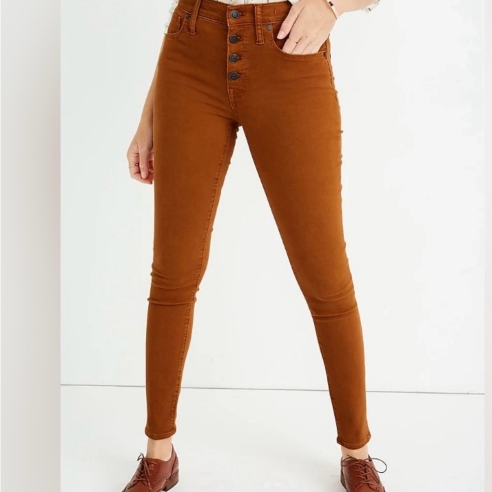 Madewell 9" Mid-Rise Skinny Jeans: